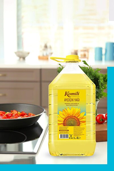 Komili Ayçiçek Yağı 4 Lt Pet