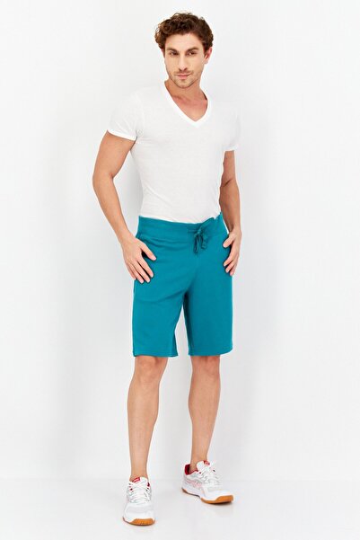 Champion Men Sportswear Fit Training Shorts, Teal Green