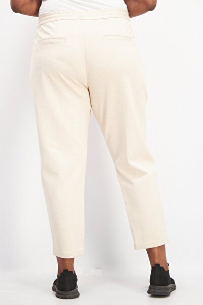 Tchibo Women Sportswear Fit Running Jogging Pants, Oatmeal