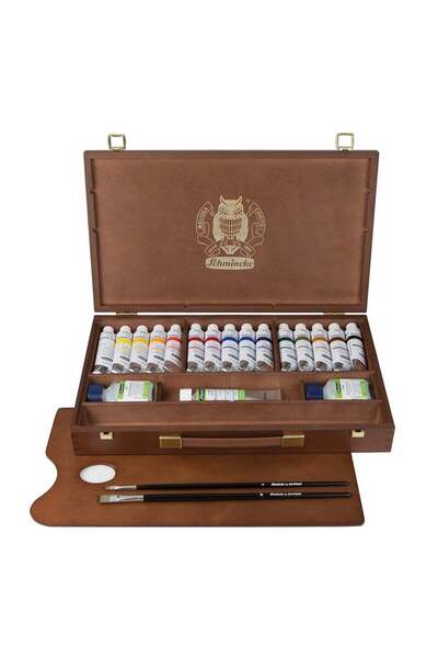 Schmincke Primacryl Artist Akrilik Boya Set Ahşap Kutu, 15 X 35 ml