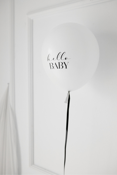 Kukuletaparty Yeni Doğan Kutlama Balonu / Hello Baby Baskılı