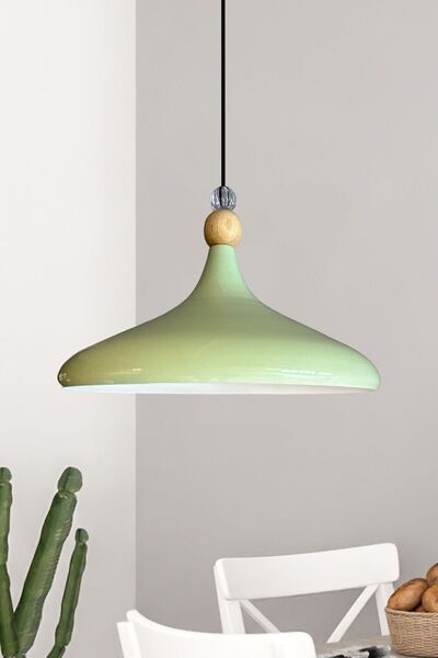 Bamyum Champion Mint Küçük Şeffaf Boncuk Tekli Avize Sarkıt Salon Mutfak Cafe...