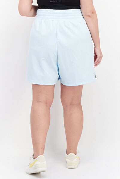 Adidas Originals Women Plus Size Sportswear Fit Boxing Shorts, Sky Blue