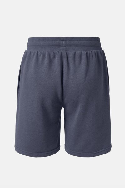 Tchibo Women Draw String Solid Bermuda Shorts, Navy Blue