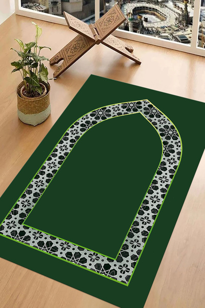 Napoli Home Covoraș de rugăciune lavabil, imprimat digital, cu bază anti-alun...