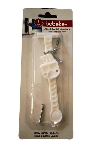 Bebekevi Adjustable Window Lock - Baby Child Safety House