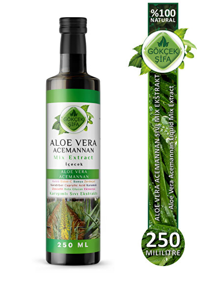 Gökçek Şifa Aloe Vera Acemannan Mix Extract 250 ml.