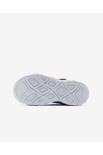 SKECHERS Twisty Glow - Sorbet Swirl Büyük Kız Çocuk Mavi Işıklı Spor Ayakkabı 303716l Pwmt