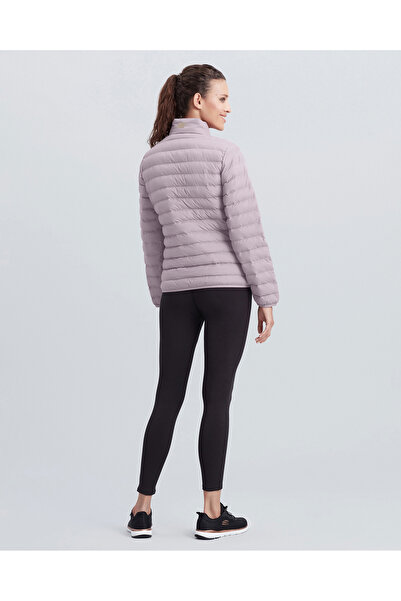 SKECHERS W Turtle Neck Essential Jacket Kadın Pembe Mont S212273-506