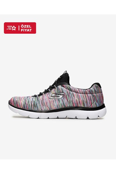 SKECHERS Summits - Light Dreaming Women's Black Sports Shoes 12984 Bkmt