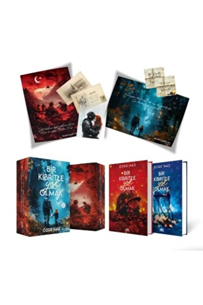 Ephesus Yayınları BİR KİBRİTLE YOK OLMAK İKİ KİTAPLIK HEDİYELİ ÖZEL KUTU (CİL...