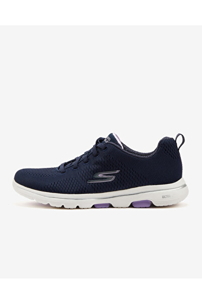 SKECHERS GO WALK 5 - LAKE VİEWS Kadın Mavi Spor Ayakkabı 124242 NVLV
