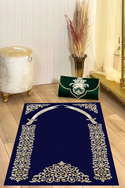 Napoli Home سجادة صلاة مطبوعة رقميًا بقاعدة غير قابلة للانزلاق وقابلة للغسل، ...