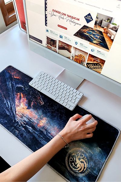 Vagonik Mouse Pad pentru jocuri XL de dimensiuni mari - de înaltă calitate, imprimare digitală, bază anti-alunecare