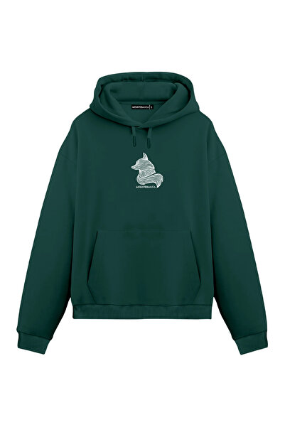 Mounte Bianca Unisex Fox II - Obična majica sa kapuljačom