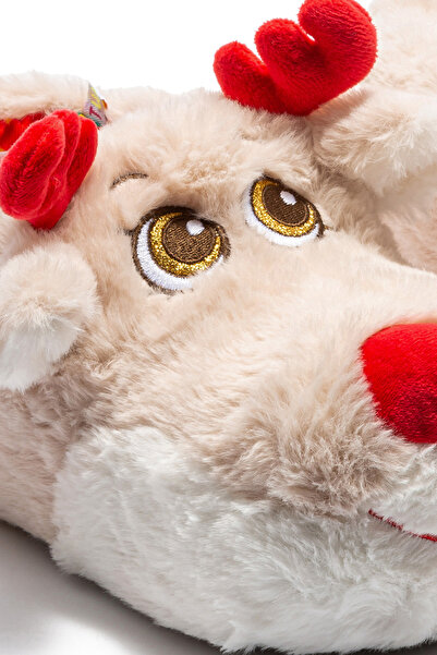 Twigy Betty Beige Slippers - Women's Animal, Size 36/41