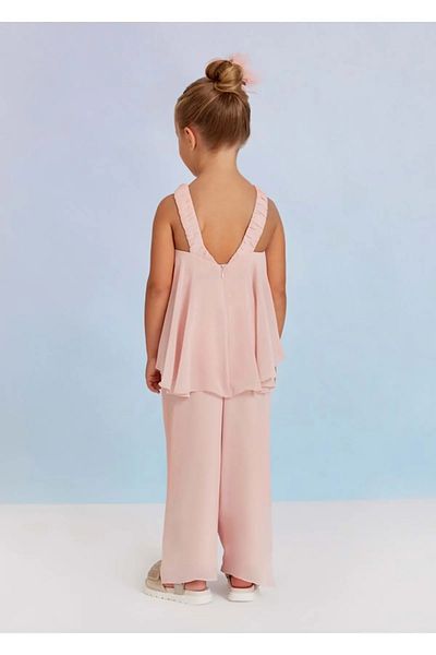 Abel & Lula Abel&Lula Girl's Chiffon Jumpsuit 5241