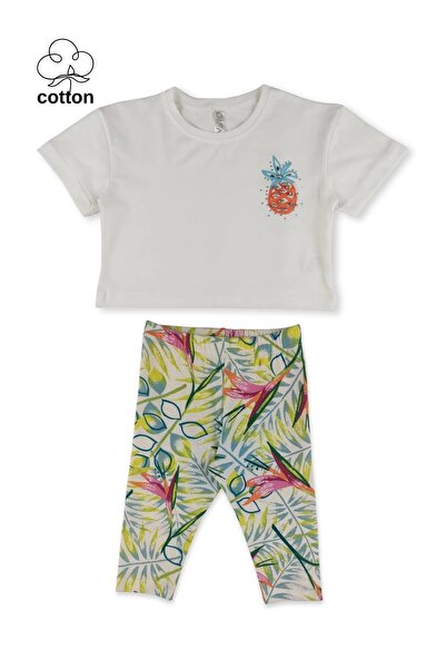 difa kids Ananas Štampano Sa kamenčićima Skraćeni kroj Letnja devojka Gornji ...