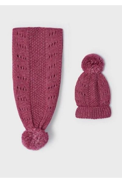 Abel & Lula Abel&Lula beret scarf 2-piece set 5945