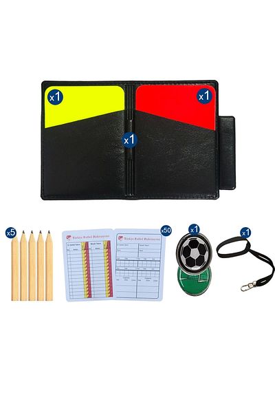 hakemsizsiniz Referee Mini Starter Set, Referee Set, Day Referee Set, Football Referee Set