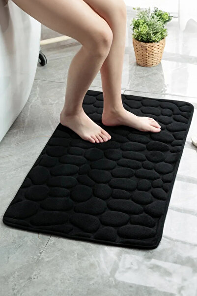 Riddex Kaymaz Hafızalı Köpük Banyo Paspası Su Emici Yumuşak Zemin Matı 40x60 ...