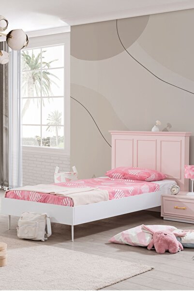 Setay Karyola, Rosa Başlıklı Karyola 100x200