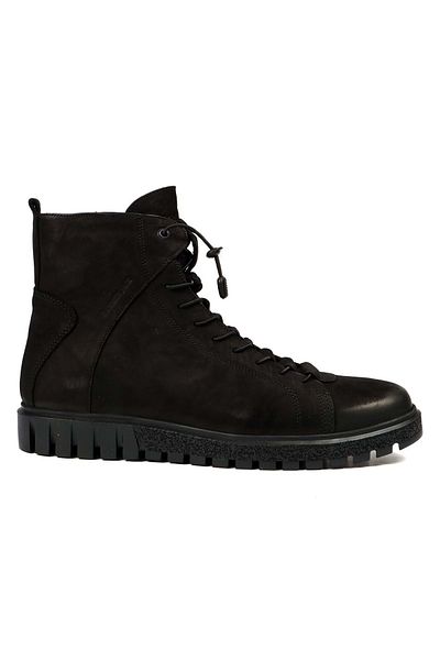Kids Club Shoes Ανδρικές μαύρες μπότες Hammer Jack 102 17945-M