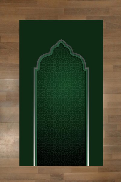 Napoli Home Digital Printed Non-Slip Base Washable Gift Dowry Prayer Mat Prayer Rug