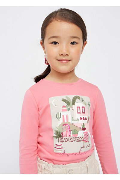 MAYORAL Girl's T-Shirt Bandana Set of 2 3072