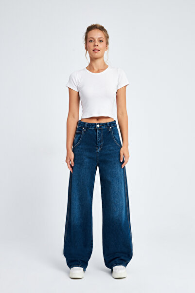 cracpot 2025 Sezon Wide Leg  Jean