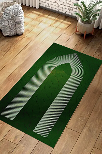 Napoli Home سجادة صلاة مطبوعة رقميًا بقاعدة غير قابلة للانزلاق وقابلة للغسل، ...