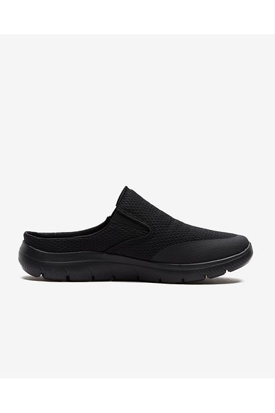 SKECHERS Summits - Vindicator Men's Black Open Back Sneakers 232296   Bbk