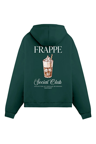 Mounte Bianca Unisex frappe - obična majica sa kapuljačom