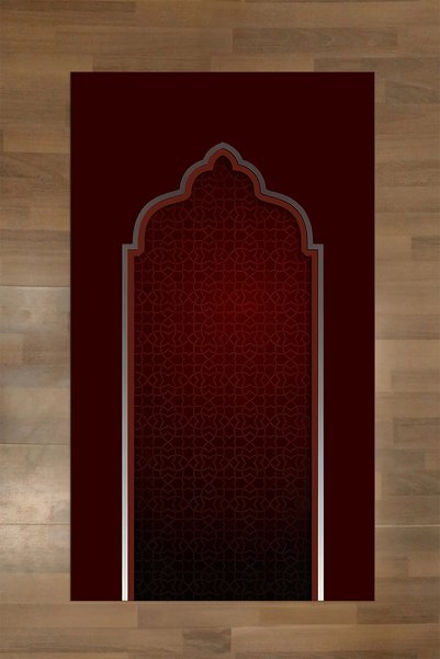 Napoli Home Digital Printed Non-Slip Base Washable Gift Dowry Prayer Mat Prayer Rug