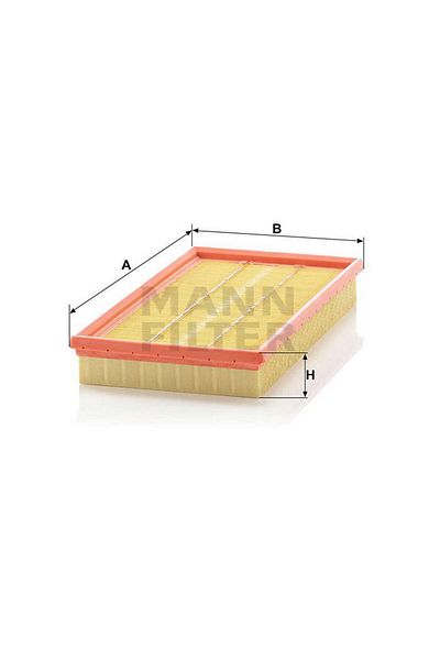 MANN X Air Filter for Jaguar Stype 3.0V6 1999-2007 4.0V8 1999-2002 R4.2V8 2002-2007 Gnzrz