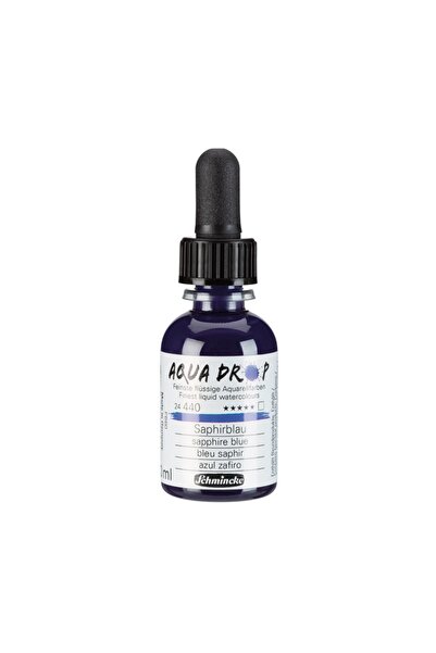 Schmincke Aqua Drop Sıvı Suluboya Sapphire Blue 30 ml