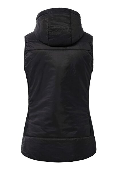 Tchibo Women Packable Quilted Vest, Black