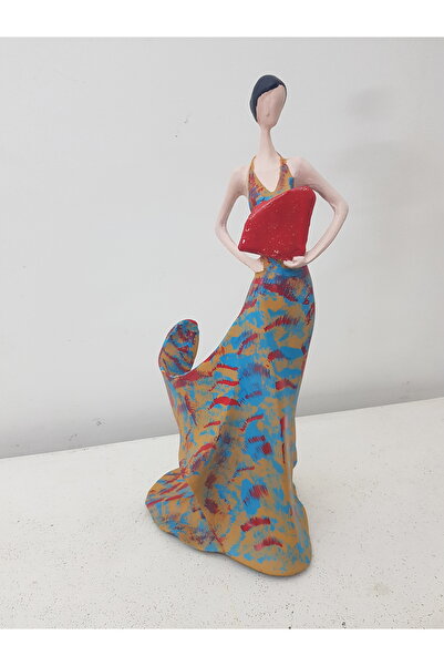 Arose Kadın Şişelik Şişe Tutucu Biblo Şaraplık