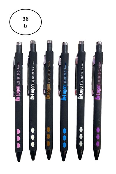 Logon LG-1616 0.7 Versatil Pen - Pack of 36