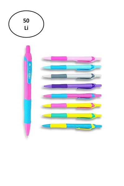 Mu Art Micro Mp 407Vs 50'Li Metal Versatil Pen 0.7 mm