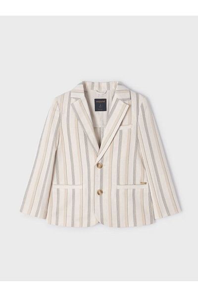 MAYORAL Blazer de in dungi pentru băiat de culoare bej - 3485