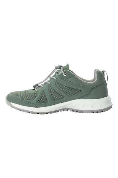 Jack Wolfskin 4051291_4311 Woodland 2 Vent Low W Kadın Spor Ayakkabısı Yeşil Beyaz