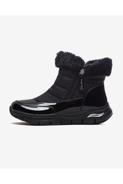 SKECHERS Arch Fit Smooth - Cool Puff Kadın Siyah Kar Botu 167252 Bbk