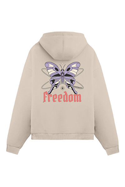 Mounte Bianca Unisex Freedom - Obična majica sa kapuljačom