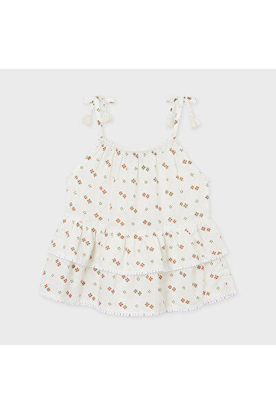MAYORAL κοριτσίστικη μπλούζα με λουράκι 6188