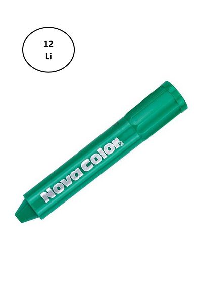 Rasanet Nova Color Face Paint Single Color Green 12 Pack