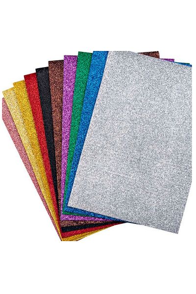 Rasanet Nova Color Eva Paper (Sponge) 20x30 Glitter Adhesive
