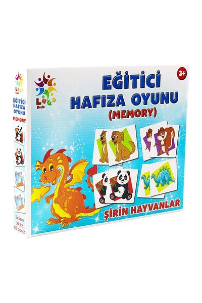costurera Lc022 Model Puzzle - Cute Animals Game with Educational and Memory Features