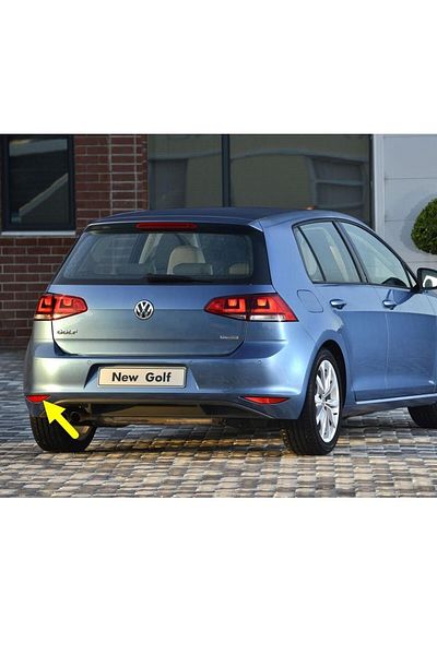 AFT Vw Volkswagen Golf 7 Mk7 2013-2017 Rear Bumper Lower Left Corner Reflector Reflective Cat Eye 5g0945105