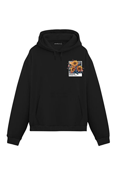 Mounte Bianca Unisex Girasole - Obična majica sa kapuljačom